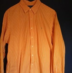 Mens Ralph Lauren Button Up Dress Shirt